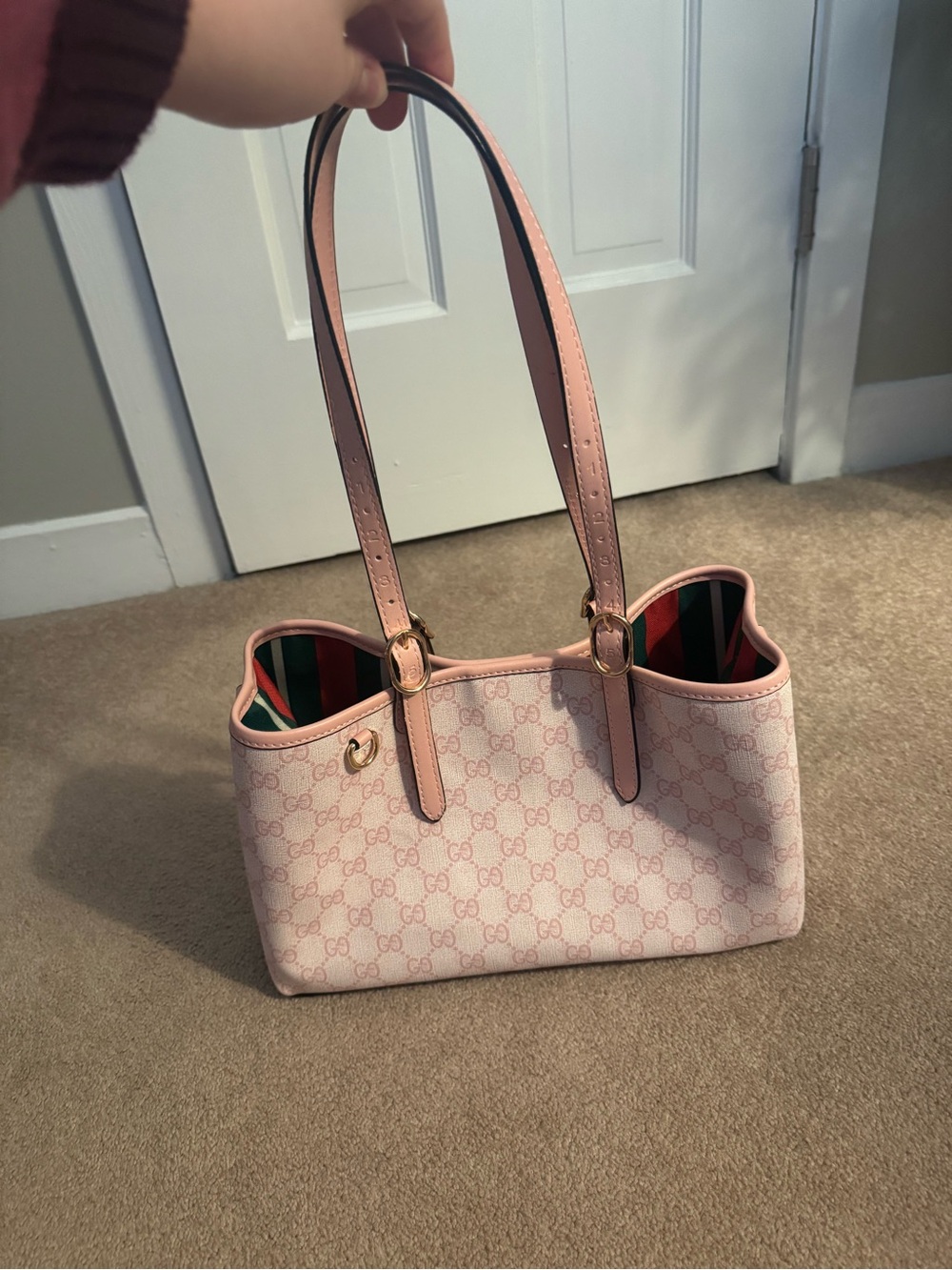 Pink Monogram Bag
